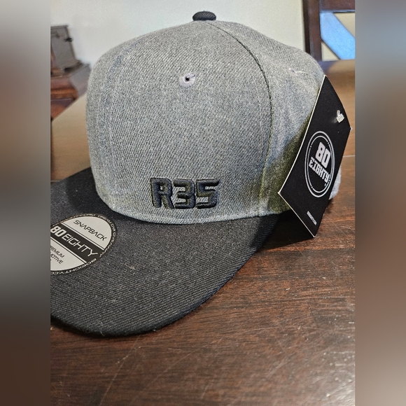 80 Eighty Gray Snapback Hat for men - Picture 9 of 10